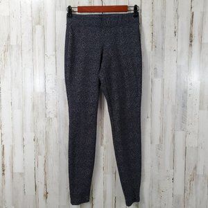 5/$25 Old Navy Womens Leggings XS Black Polka Dot Stretch Q3